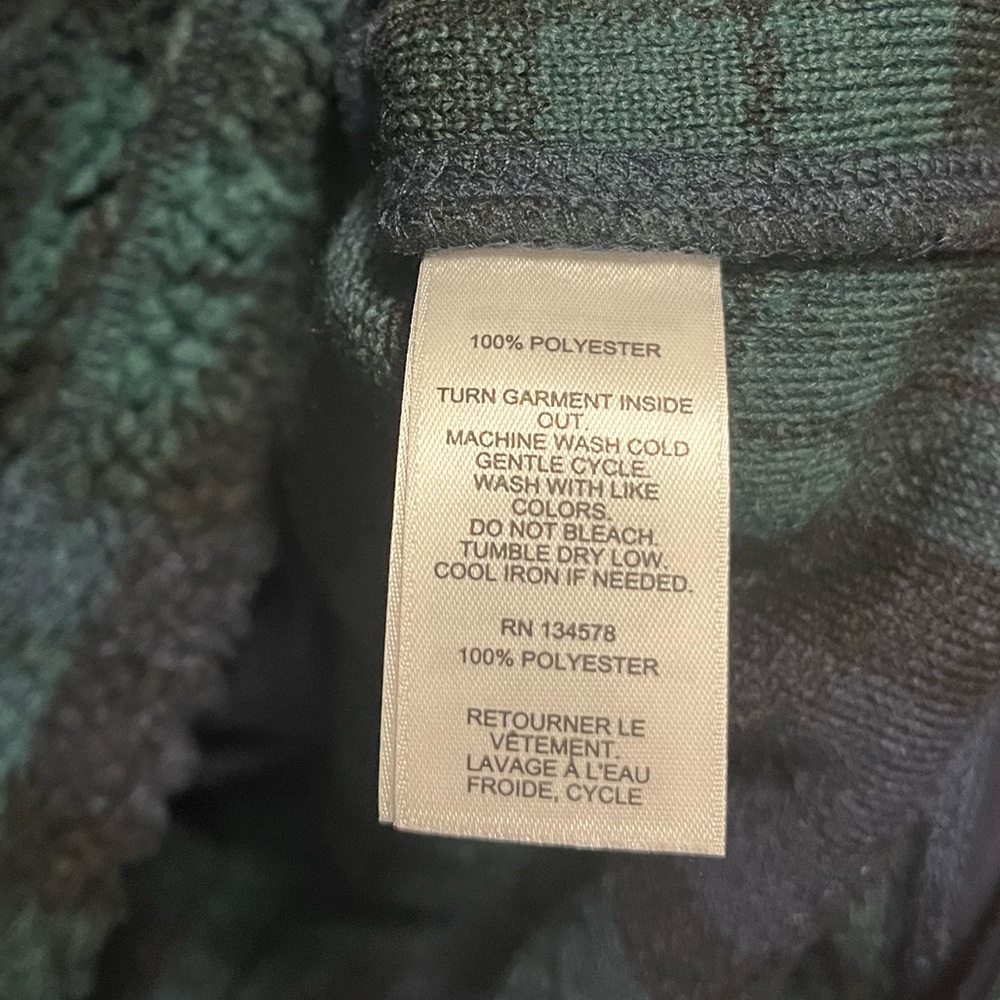 Vineyard Vines Sherpa Snap-Placket Fleece Women’s Size Large - Picture 4 of 6